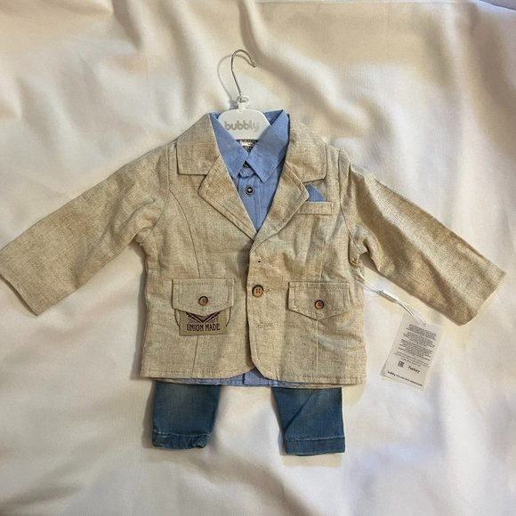 Bubbly Matching Sets Bubbly Kids Baby Boy Size 69 Months Jacket